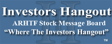 Arht Media, Inc. (OTCMRKTS: ARHTF) Stock Message Board