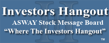 Arisawa Manufacturin (OTCMRKTS: ASWAY) Stock Message Board