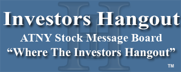 Api Technologies (NASDAQ: ATNY) Stock Message Board