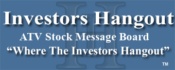 Acorn International (NYSE: ATV) Stock Message Board