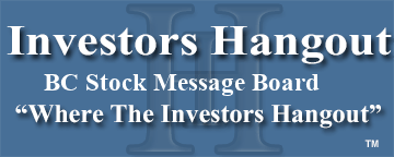 Brunswick Corp. (NYSE: BC) Stock Message Board