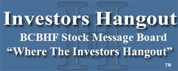 Bb Holdings Ltd (OTCMRKTS: BCBHF) Stock Message Board