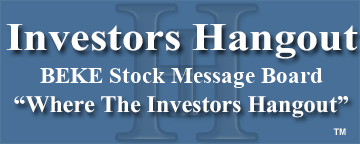 KE Holdings Inc (NYSE: BEKE) Stock Message Board