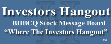 Beverly Hills Bancorp Inc. (OTCMRKTS: BHBCQ) Stock Message Board