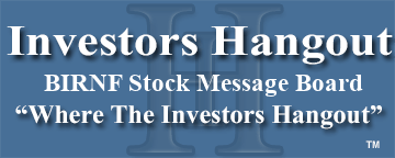 Bc Iron Limited (OTCMRKTS: BIRNF) Stock Message Board