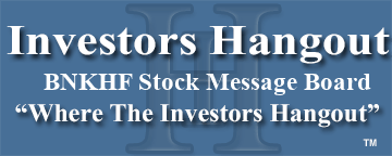 Boc Hong Kong Hldgs (OTCMRKTS: BNKHF) Stock Message Board