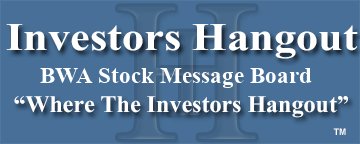 BorgWarner Inc. (NYSE: BWA) Stock Message Board