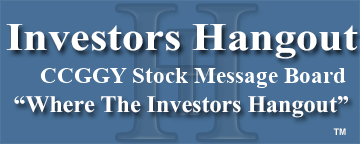 C & C Group Plc Adr (OTCMRKTS: CCGGY) Stock Message Board