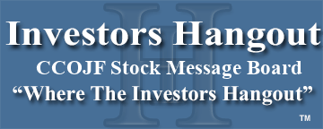 Coca Cola West Co., Ltd. (OTCMRKTS: CCOJF) Stock Message Board