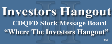 DGS Minerals, Inc. (OTCMRKTS: CDQFD) Stock Message Board