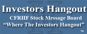 Cie Financiere Rich (OTCMRKTS: CFRHF) Stock Message Board