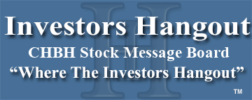 Croghan Bancshares Inc (OTCMRKTS: CHBH) Stock Message Board