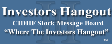 China Agri Industrie (OTCMRKTS: CIDHF) Stock Message Board
