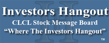 Calcol Inc (OTCMRKTS: CLCL) Stock Message Board