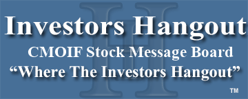 Cosmopolitan International Holdings Ltd. (OTCMRKTS: CMOIF) Stock Message Board
