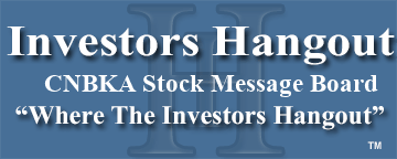 Century Bancorp Inc. (NASDAQ: CNBKA) Stock Message Board
