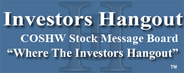 Cooper-Standard Wt (OTCMRKTS: COSHW) Stock Message Board