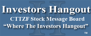 Centaurus Metals Ltd. (OTCMRKTS: CTTZF) Stock Message Board