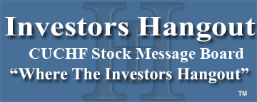 Culturecom Holdings Ltd (OTCMRKTS: CUCHF) Stock Message Board