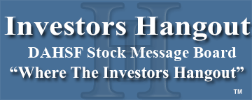 Dah Sing Financial Holdings Ltd. (OTCMRKTS: DAHSF) Stock Message Board