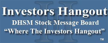 DHS Holding Co. (OTCMRKTS: DHSM) Stock Message Board