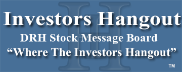 Diamondrock Hospitality Company (NYSE: DRH) Stock Message Board