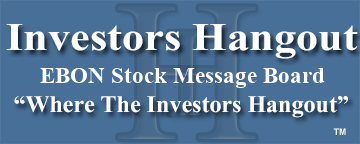Ebang International Holdings Inc. (NASDAQ: EBON) Stock Message Board
