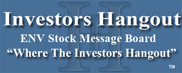 Envestnet Inc (NYSE: ENV) Stock Message Board
