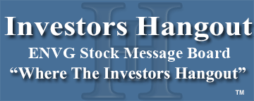 Enviro Global Corpor (OTCMRKTS: ENVG) Stock Message Board