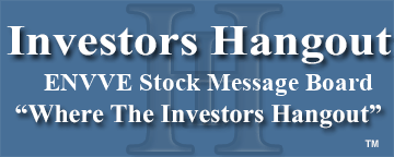 Envoy Group Corp (OTCMRKTS: ENVVE) Stock Message Board