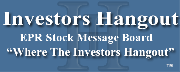 EPR Properties  (NYSE: EPR) Stock Message Board