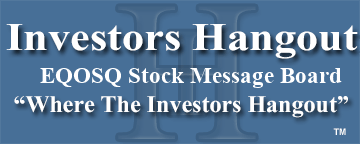 Eqonex Limited (OTCMRKTS: EQOSQ) Stock Message Board