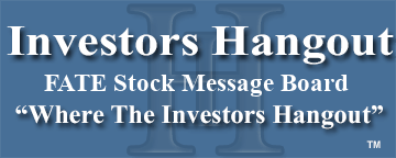 Fate Therapeutics Inc.  (NASDAQ: FATE) Stock Message Board