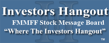 Fuji Machine Mfg Co (OTCMRKTS: FMMFF) Stock Message Board