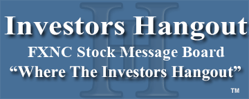 First Natl Corp Strasburg Va (OTCMRKTS: FXNC) Stock Message Board