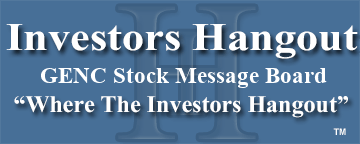 Gencor Industries Inc. (NASDAQ: GENC) Stock Message Board
