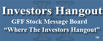 Griffon Corp. (NYSE: GFF) Stock Message Board