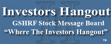 Goldshore Resources Inc. (OTCMRKTS: GSHRF) Stock Message Board