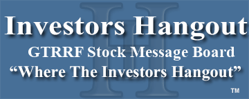 G2R Inc. (OTCMRKTS: GTRRF) Stock Message Board
