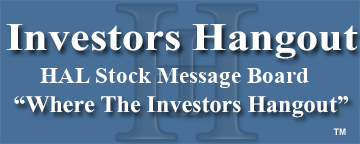 Halliburton Company (NYSE: HAL) Stock Message Board