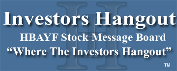 Hudson's Bay Co (OTCMRKTS: HBAYF) Stock Message Board