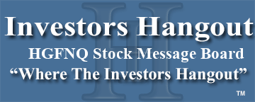 Homegold Finl Inc (OTCMRKTS: HGFNQ) Stock Message Board