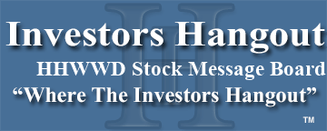 Horiyoshi Worldwide Inc. (OTCMRKTS: HHWWD) Stock Message Board