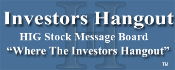 Hartford Financial Services Group (NYSE: HIG) Stock Message Board