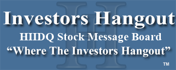 Hidili Industry International Development Ltd. (OTCMRKTS: HIIDQ) Stock Message Board