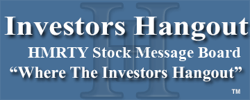 Home Retail Group Pl (OTCMRKTS: HMRTY) Stock Message Board