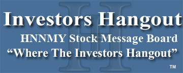 Hennes & Mauritz Ab (OTCMRKTS: HNNMY) Stock Message Board
