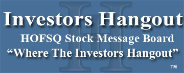 Hermitage Offshore Services Ltd. (OTCMRKTS: HOFSQ) Stock Message Board