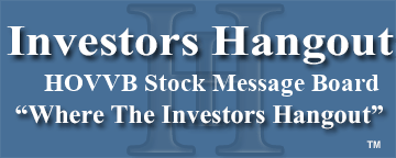 Hovnanian Enterprise (OTCMRKTS: HOVVB) Stock Message Board