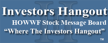 Hopewell Hldgs Ltd H (OTCMRKTS: HOWWF) Stock Message Board